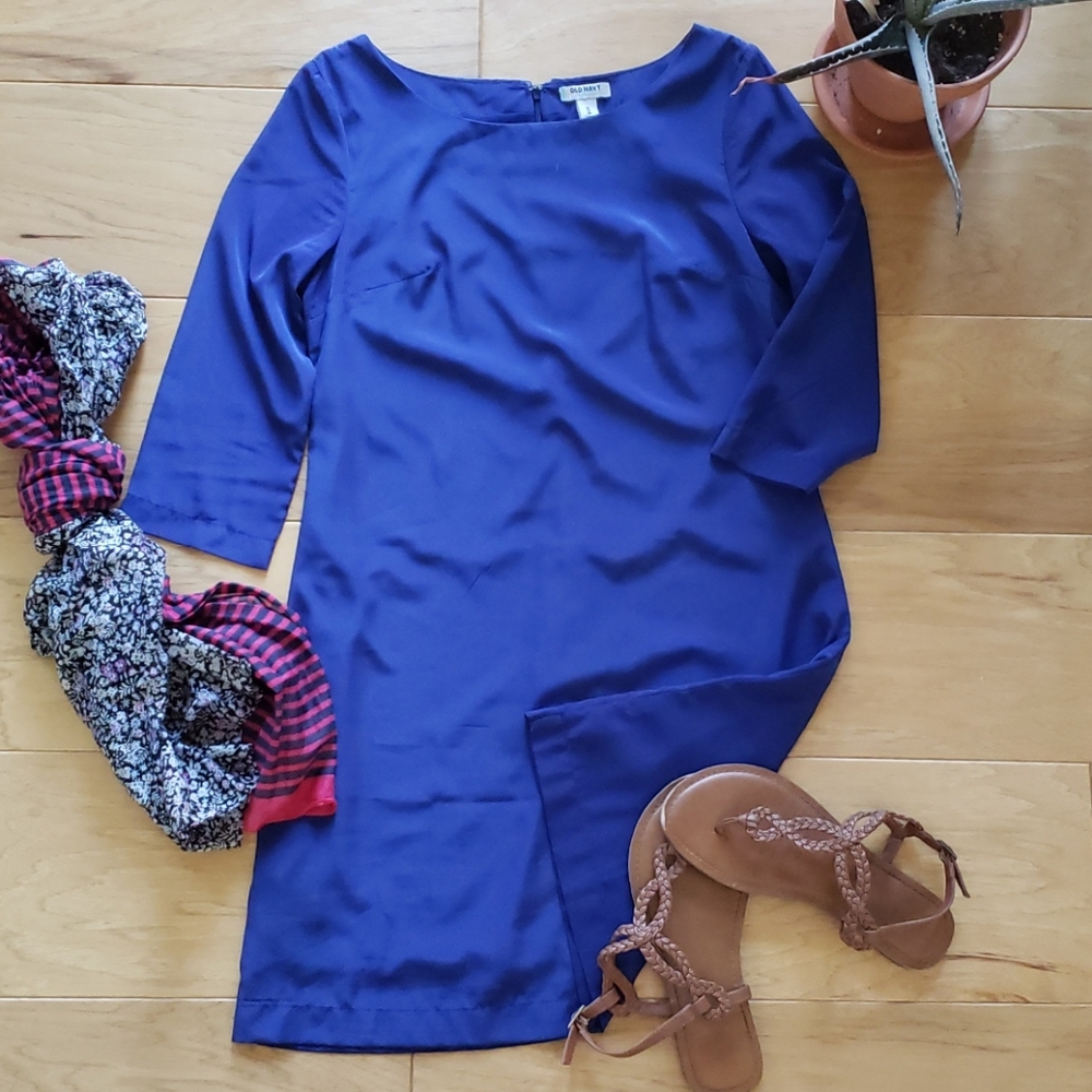 👗 Old Navy Shift 3/4 Sleeved XS Dress 👗